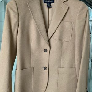 Brooks brothers camel hair blazer